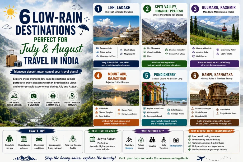 low-rain-destinations-july-august-india