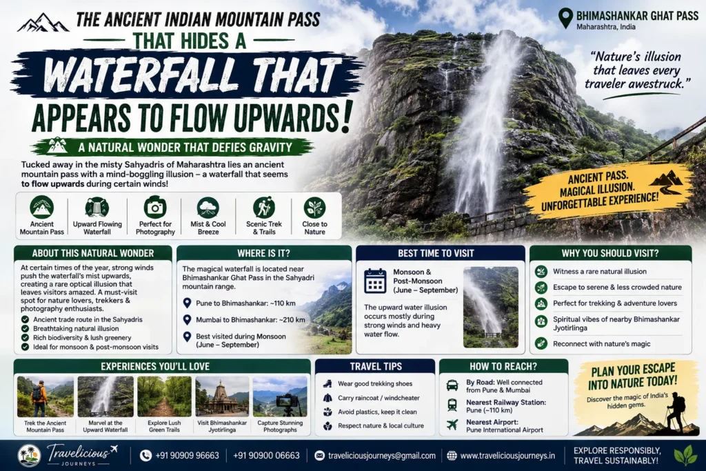 Naneghat Reverse Waterfall: Why This Maharashtra Waterfall Appears To Flow Upwards