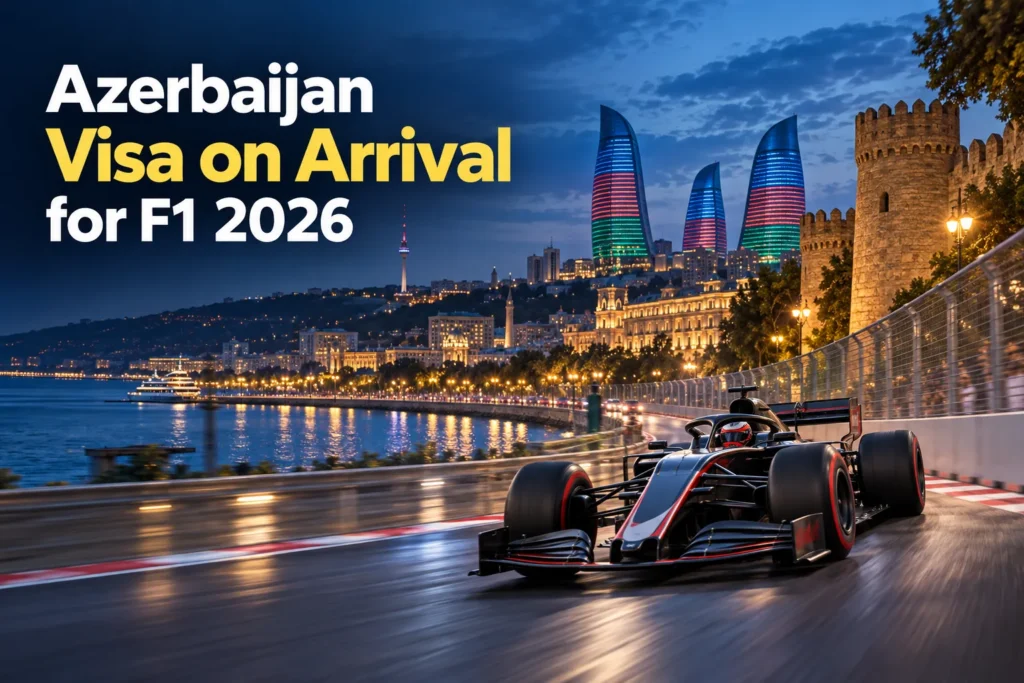 Azerbaijan Introduces Visa-on-Arrival for 2026 Formula 1 Visitors