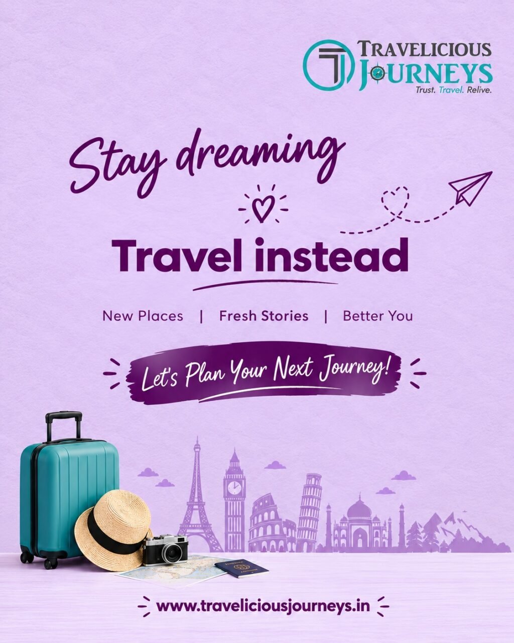 Instagram post from traveliciousjourneys. This post is in position 4.
