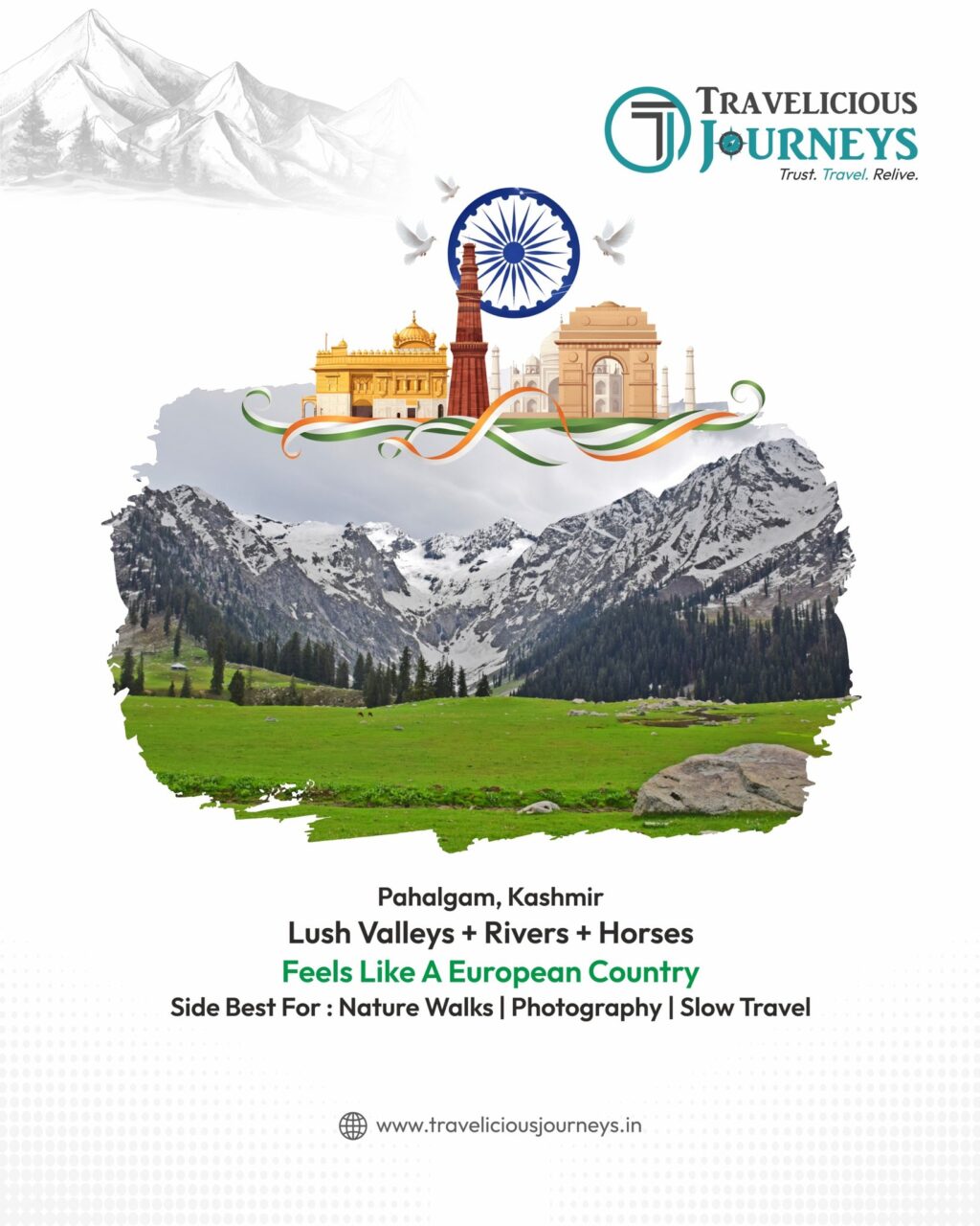 Instagram post from traveliciousjourneys. This post is in position 4.