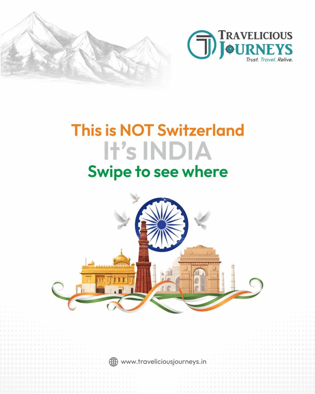 Instagram post from traveliciousjourneys. This post is in position 0.